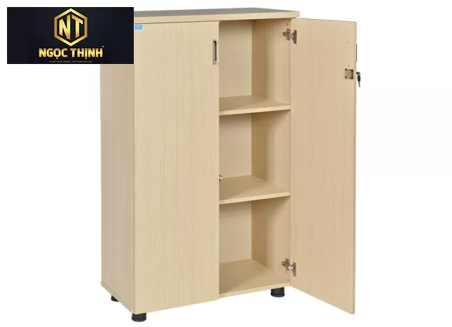 Tủ tài liệu 2 cánh gỗ mở AT1260D